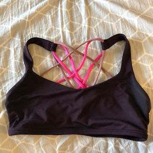 Lululemon Free to be Wild Sports Bra Maroon